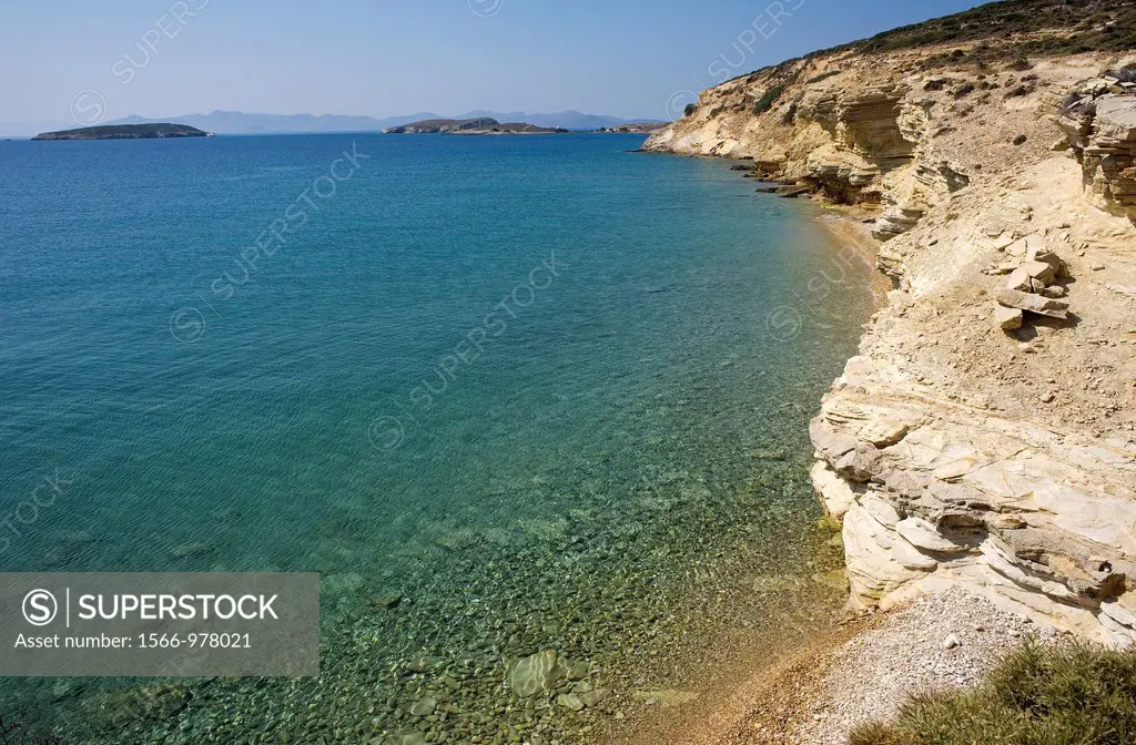 Monodendri beach, Lipsi Island, Dodecanese, Greece