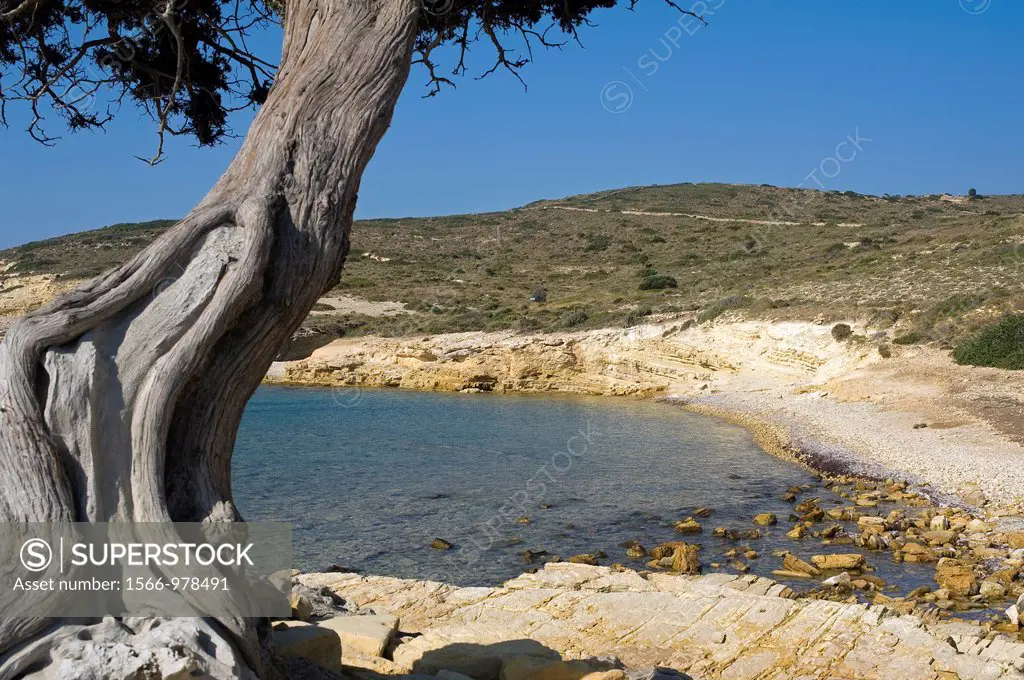 Monodendri beach, Lipsi Island, Dodecanese, Greece