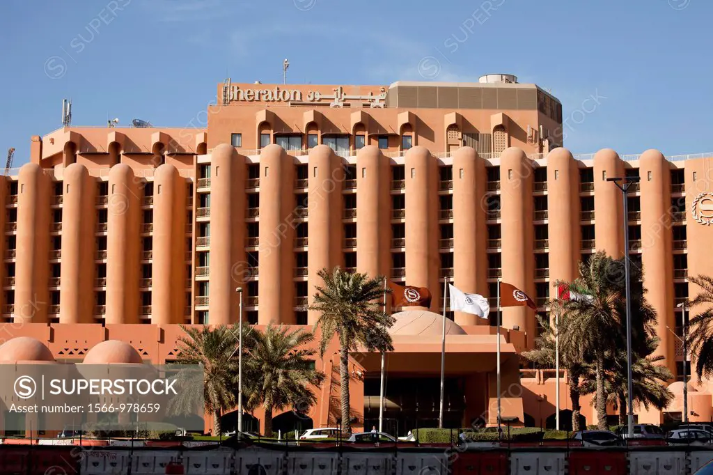 Sheraton Hotel , Abu Dhabi, capital city of the United Arab Emirates UAE, Asia