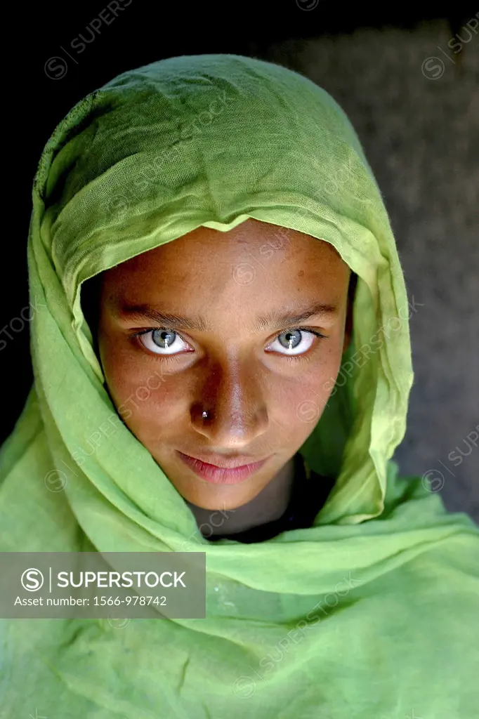 Young girl in Saidpur, Kashmir, Pakistan On 8 october 2005, a severe earthquake hit Northern Pakistan Pakistan controlled Kashmir More than 70,000 peo...