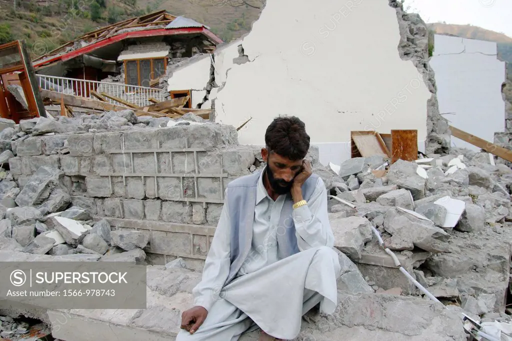 Saidpur, Kashmir, Pakistan On 8 october 2005, a severe earthquake hit Northern Pakistan Pakistan controlled Kashmir More than 70,000 people died and 3...