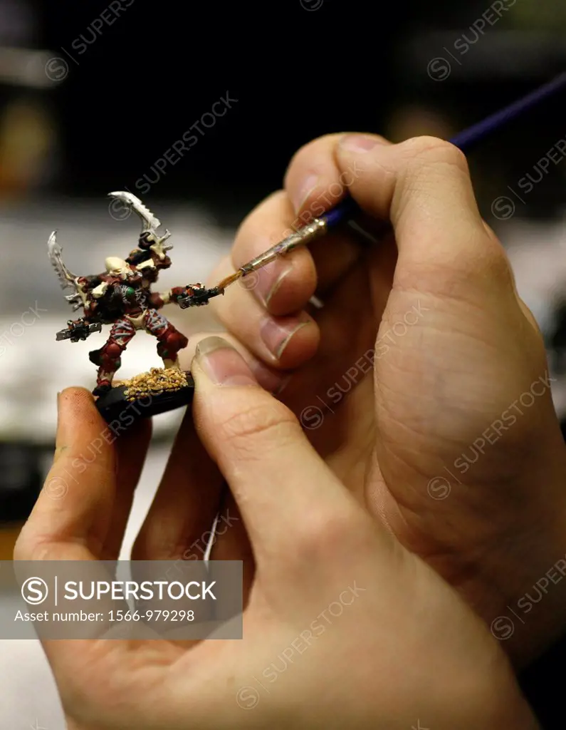 Games Workshop is originally from England but now also very popular in the Netherlands It is a game that consists of miniature dolls armies made of ti...