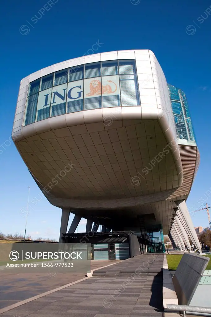 ING main office in Amsterdam