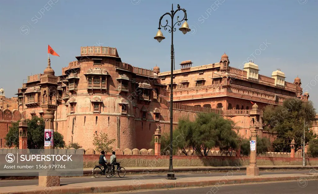 India, Rajasthan, Bikaner, Junagarh Fort,