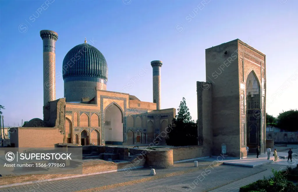 Uzbekistan, Samarkand, Gur Amir, Tamerlane´s Mausoleum