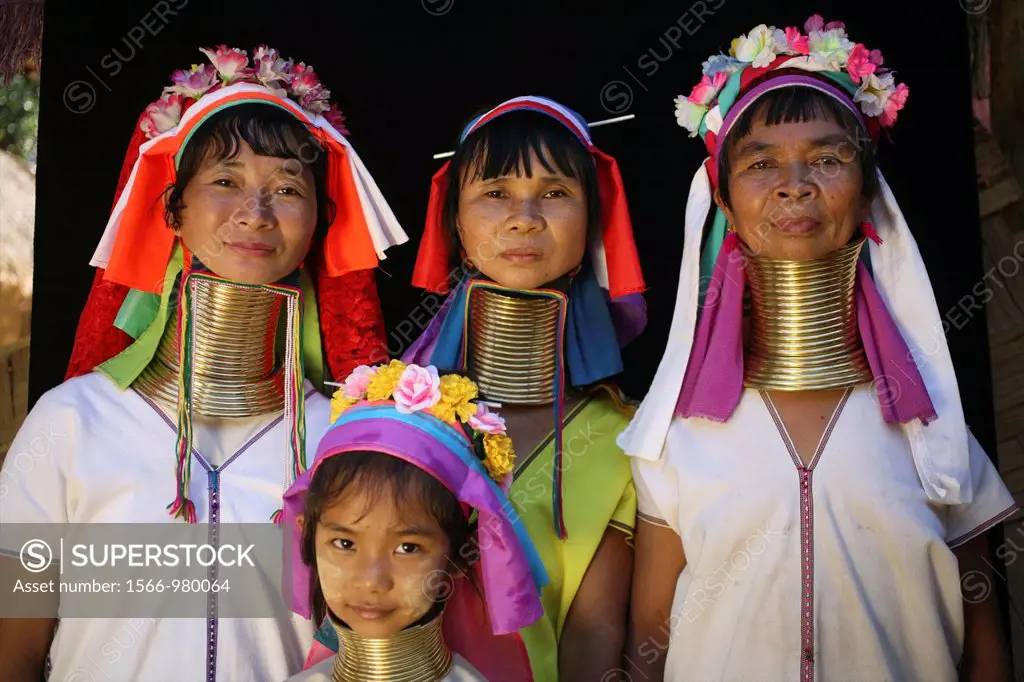 A group of Longneck females Approximately 300 Burmese refugees in Thailand are members of the indigenous group known as the Longnecks The largest of t...