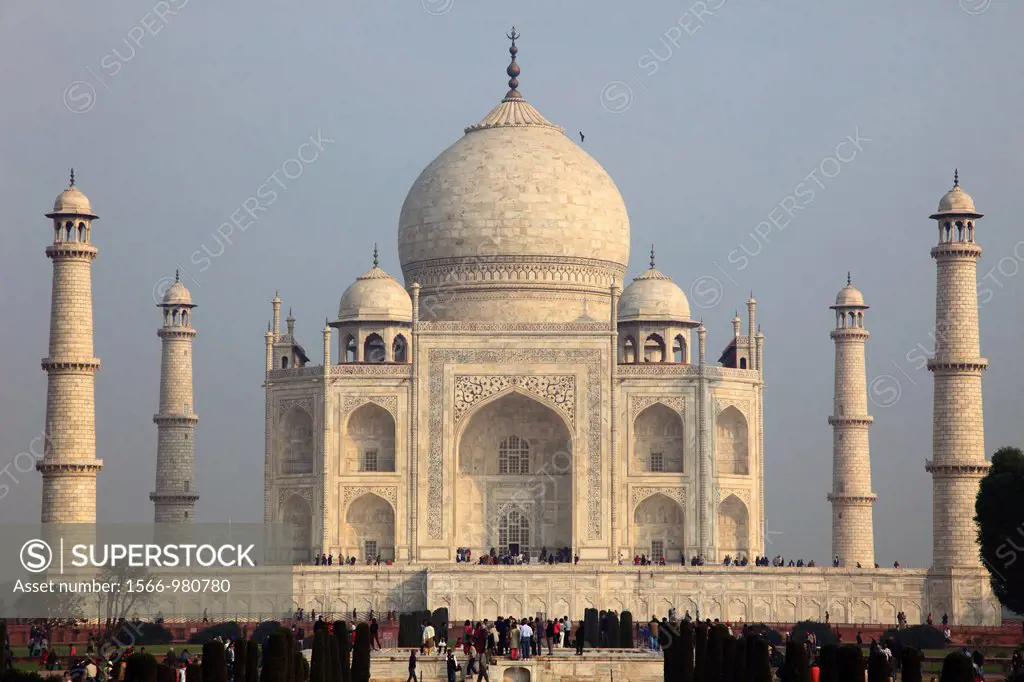 India, Uttar Pradesh, Agra, Taj Mahal,