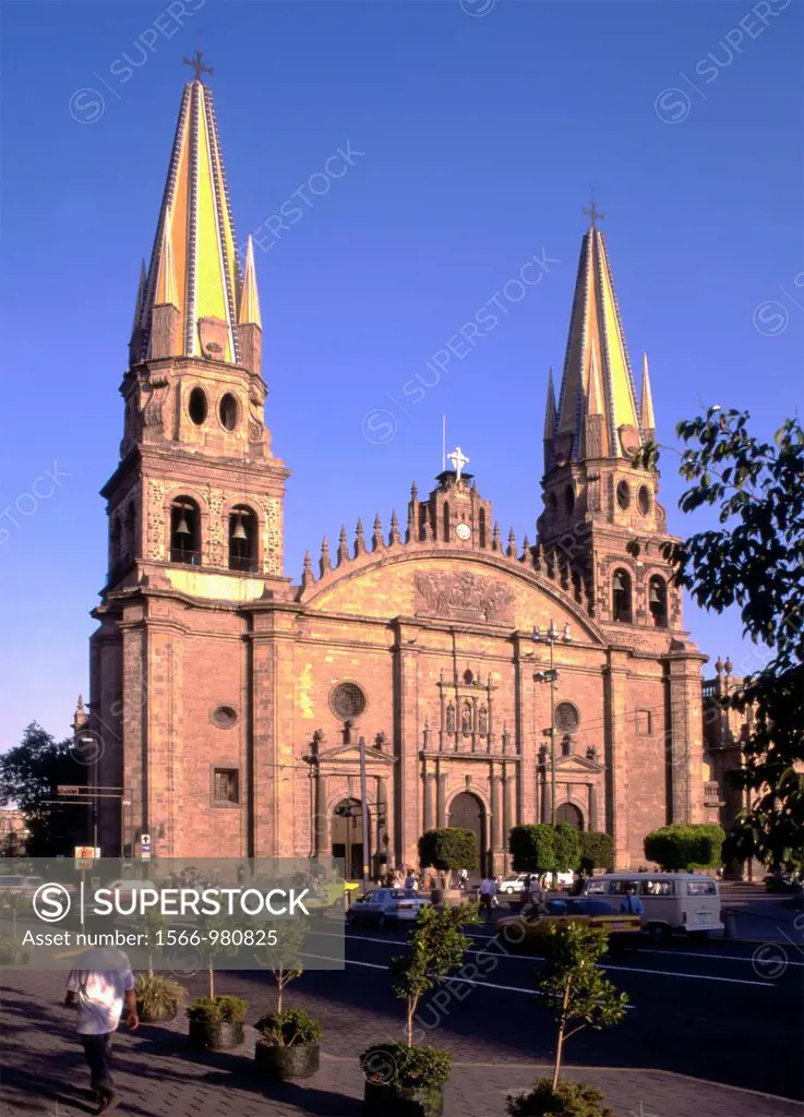 Mexico, Jalisco, Guadalajara, cathedral