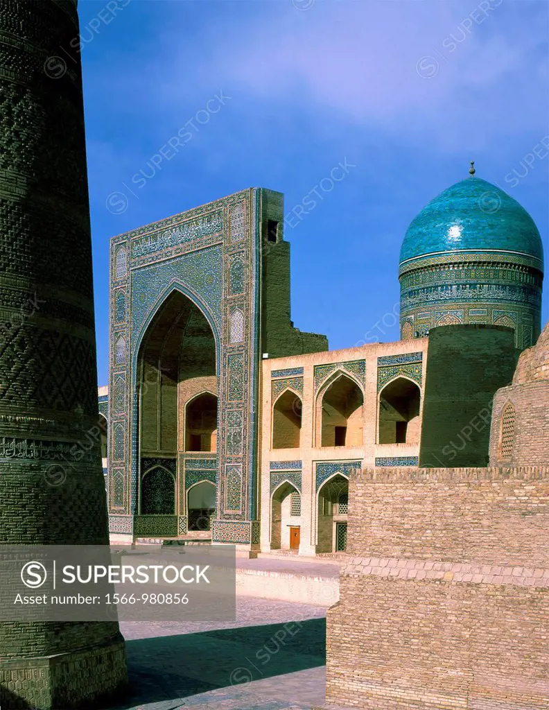 Uzbekistan, Bukhara, Mi-i-Arab Medressa