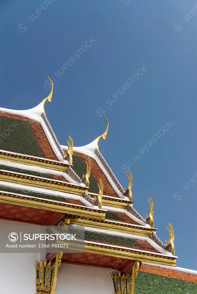 Wat Phra Kaeo Grand Palace complex, Bangkok, Thailand