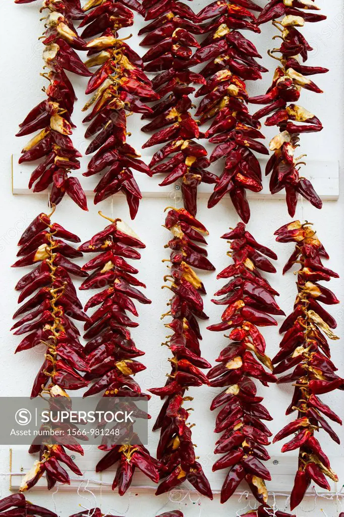 Red peppers  Espelette  Labourd, Pyrénées-Atlantiques, France