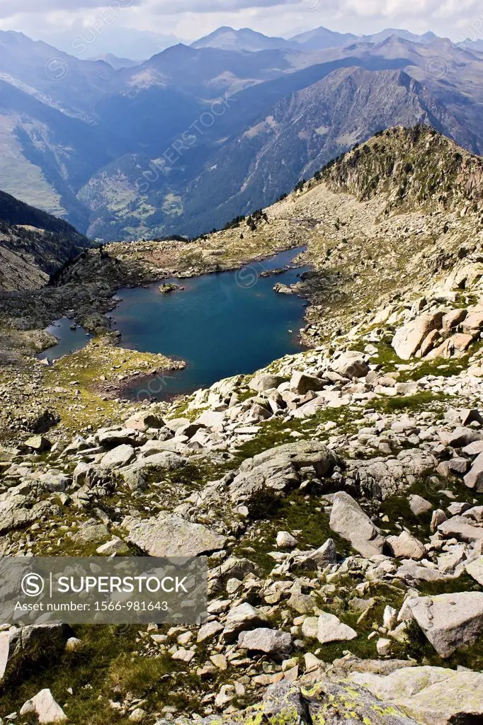 Luzeros Lake - Gistaín - Chistau - Gistain Valley - Province of Huesca - Aragon Pyrenees - Sobrarbe - Aragon - Spain - Europe