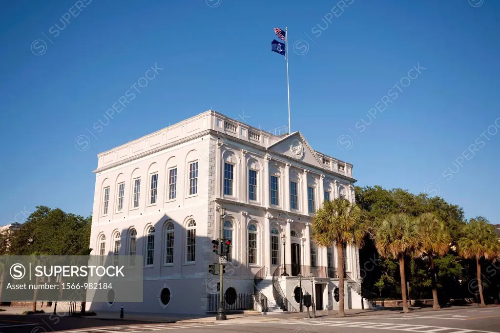 Charleston County Courthouse at the Four Corners of Law, Charleston, South Carolina, USA