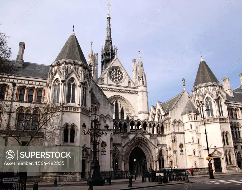 Royal Courts of Justice Strand London