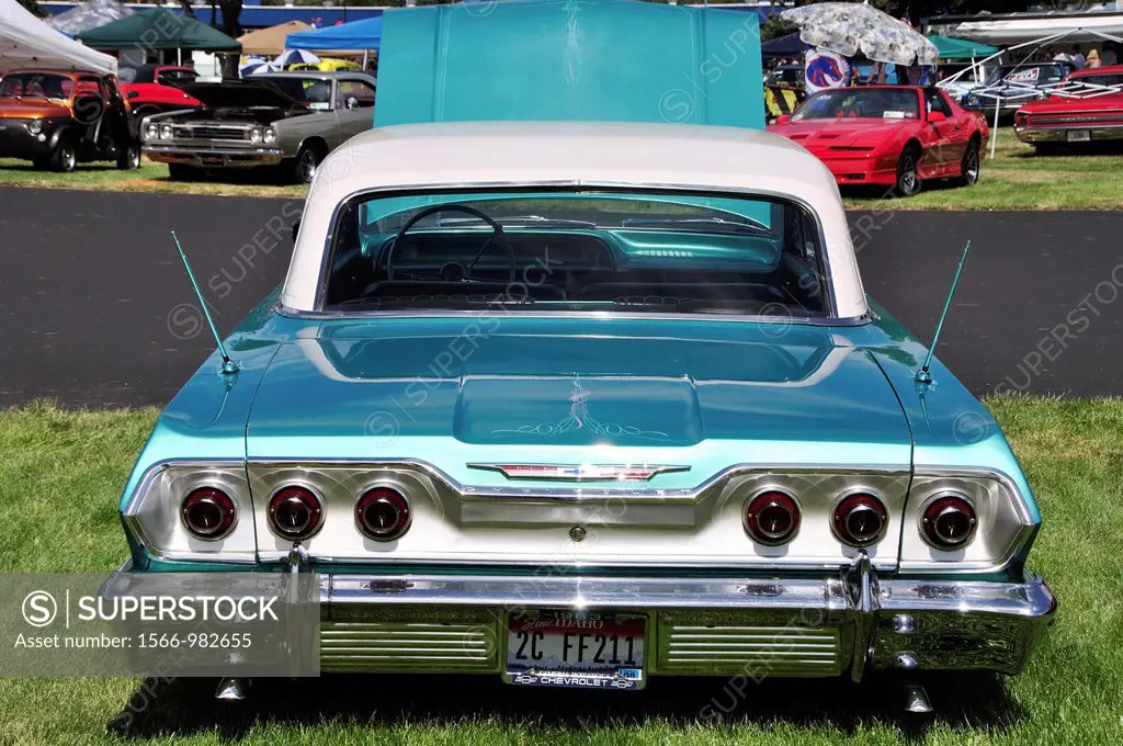 1963 Chevrolet Impala at a car show