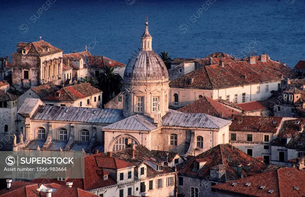 cathedral, dubrovnik, dalmatia, croatia, europe