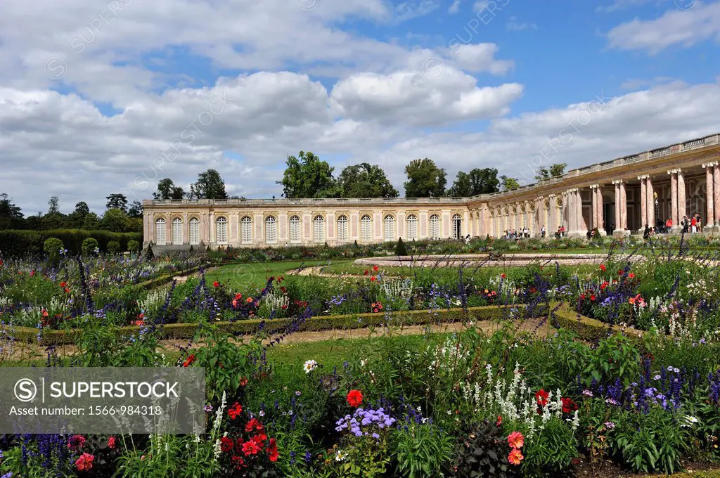 gardens of the Grand Trianon, Domain of Versailles, Yvelines departement, France, Europe