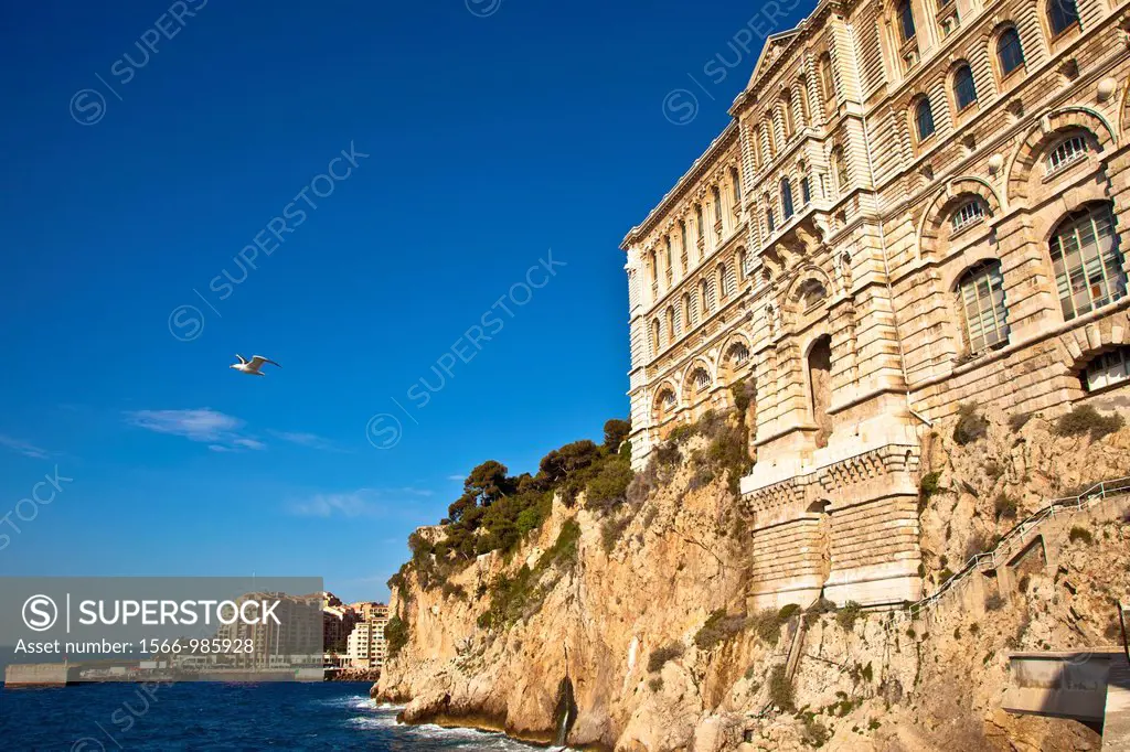 Musee Oceanographique in Le Rocher, Monaco
