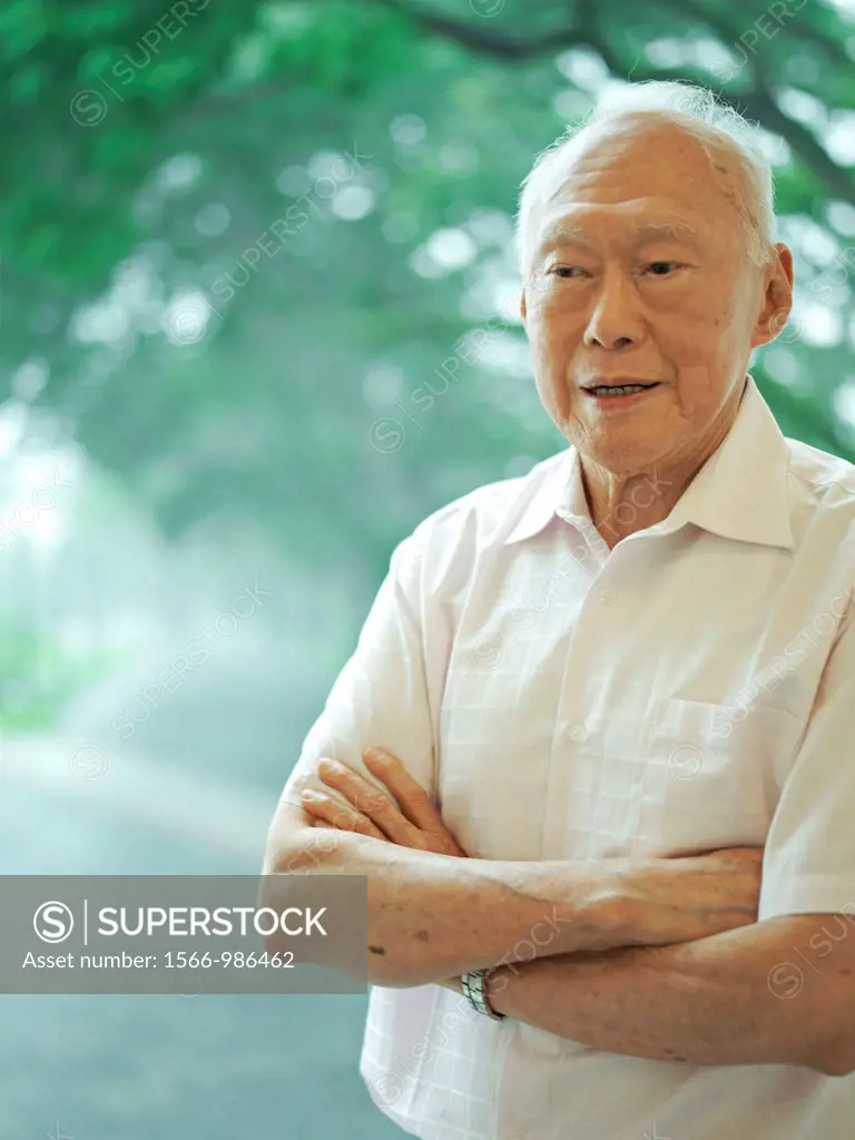 Minister Mentor Lee Kuan Yew, the most important and influential figure in Singapore´s politics and development