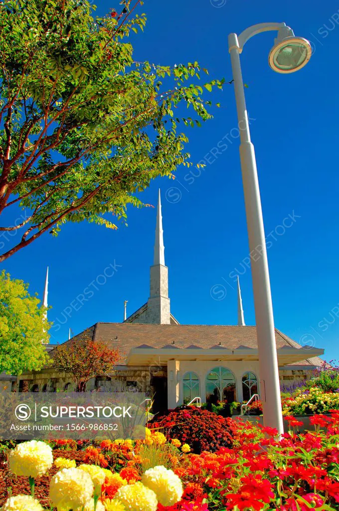 The LDS Temple, Main Spire, Boise, Idaho