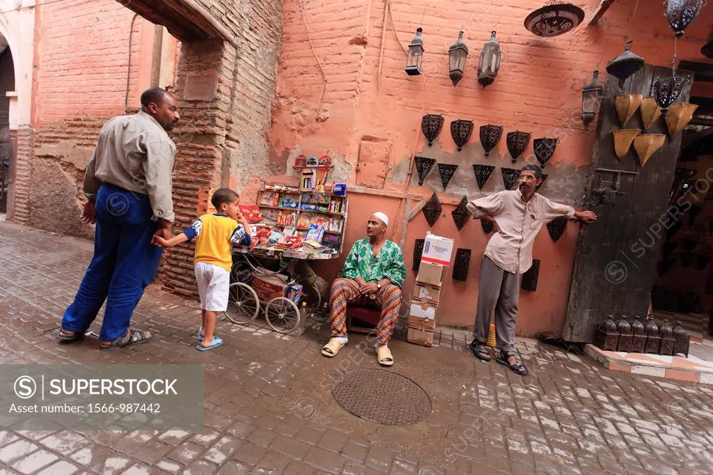 Morocco, Marrakech, Medina Old Town