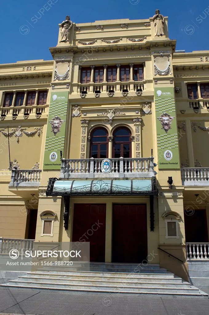 Juan de Vera theater in Corrientes city, Argentina, South America