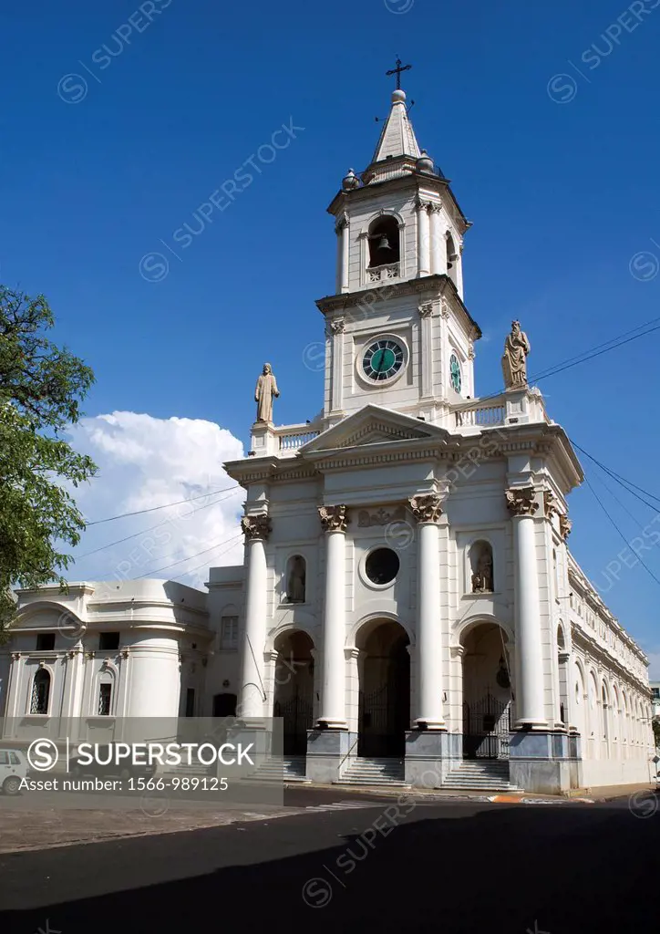 Church of Our Lady of Mercy in Corrientes city, Argentina, South America
