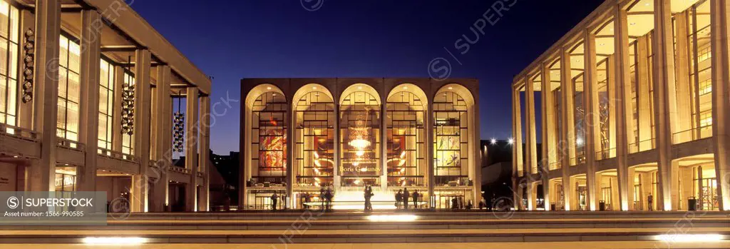 Music Hall Lincoln Center Concert Halls Manhattan New York City USA