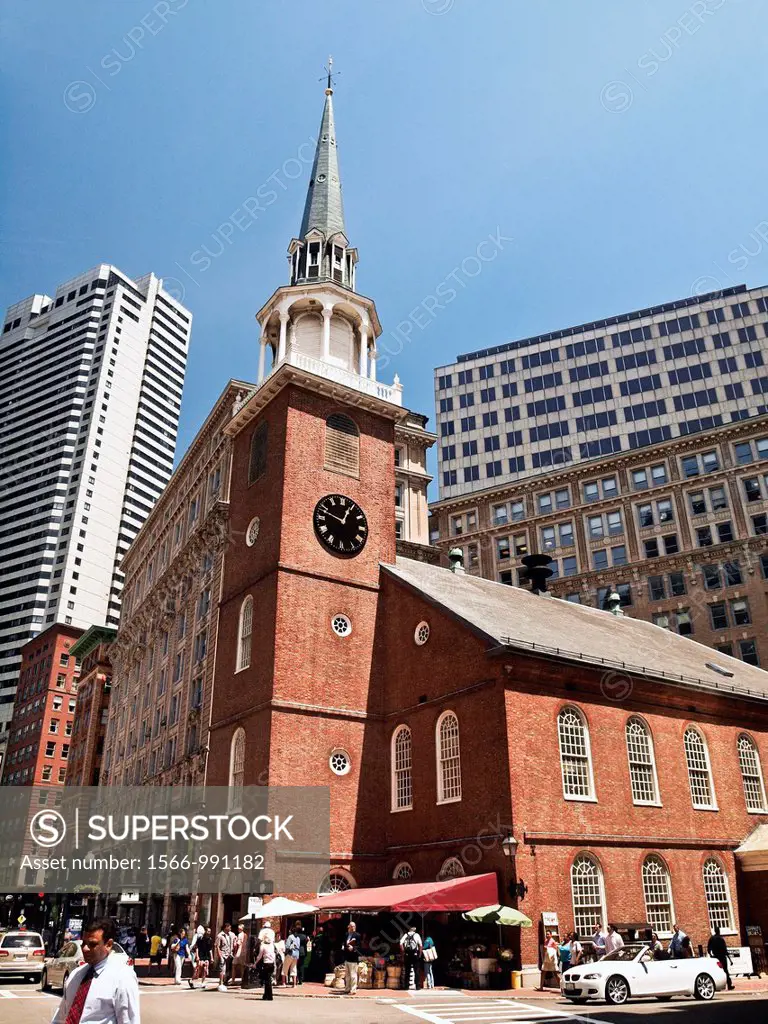 Old South Meeting House Boston, Massachusetts Built in 1729 it served as a meeting place for mass protests which eventually lead to the Boston Tea Par...