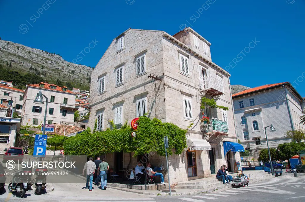 Frana Supila street Ploce district central Dubrovnik city Dalmatia Croatia Europe