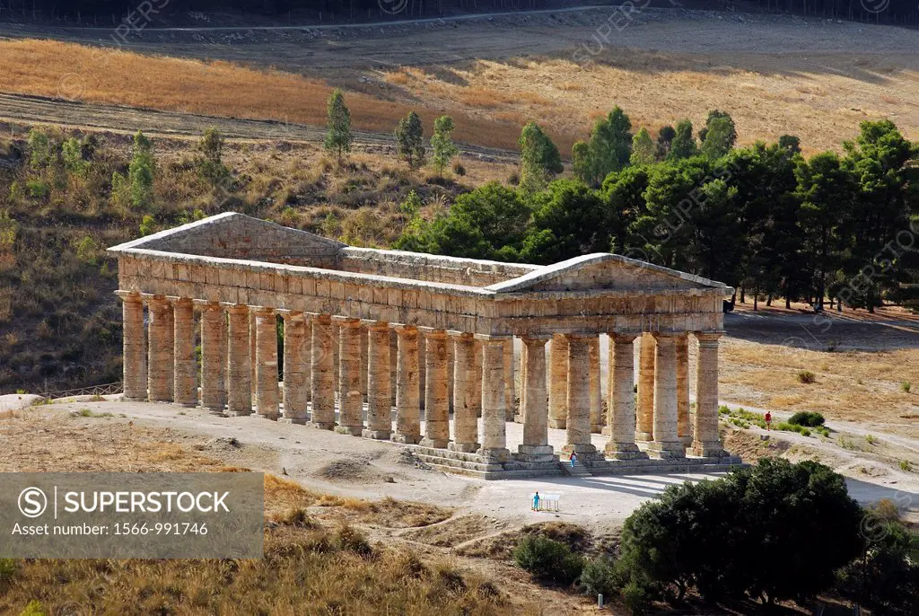 Greek Temple, Segesta, Trapani District, Sicily, Italy