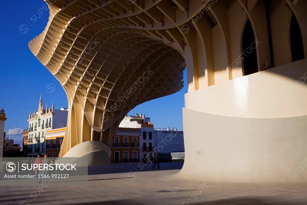 Metropol Parasol,in Plaza de la Encarnación,Sevilla,Andalucía,Spain