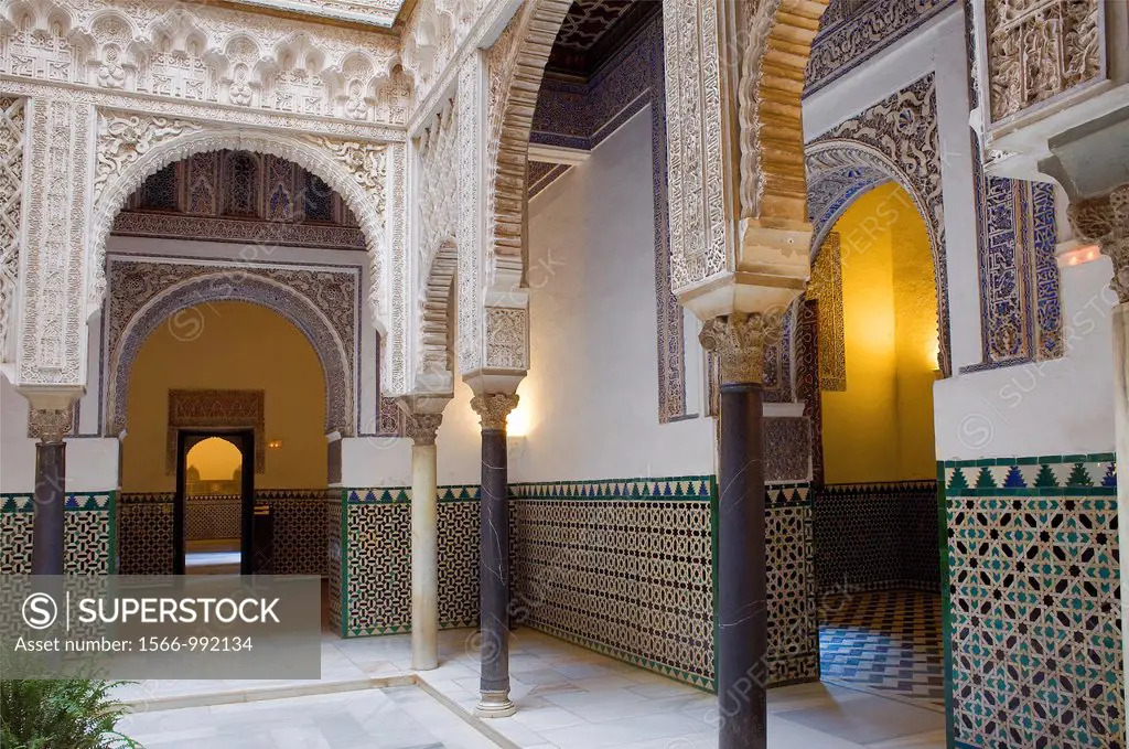 Royal Alcazar,`Patio de las Muñecas´,Courtyard of the Wrists,Sevilla,Andalucía,Spain