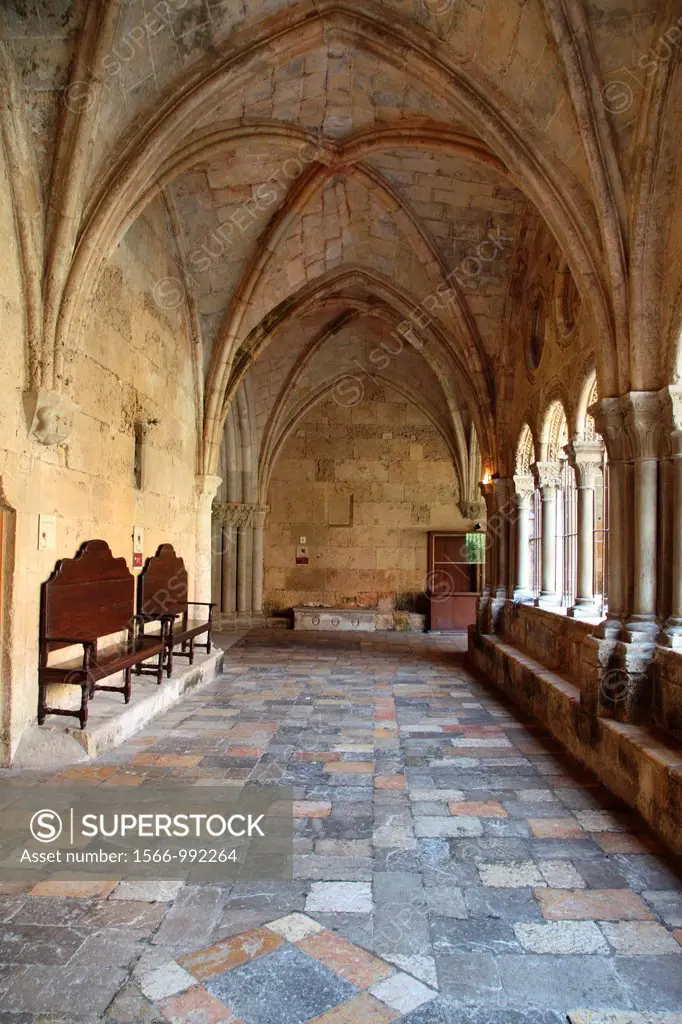 Cloister of the Cathedral of Tarragona, Catalonia, Spain, Europe