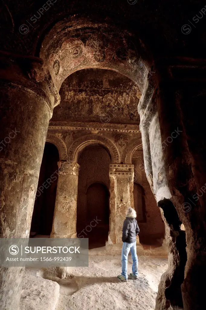 Selime Cathedral, Cappadocia, Central Anatolia, Turkey Asia