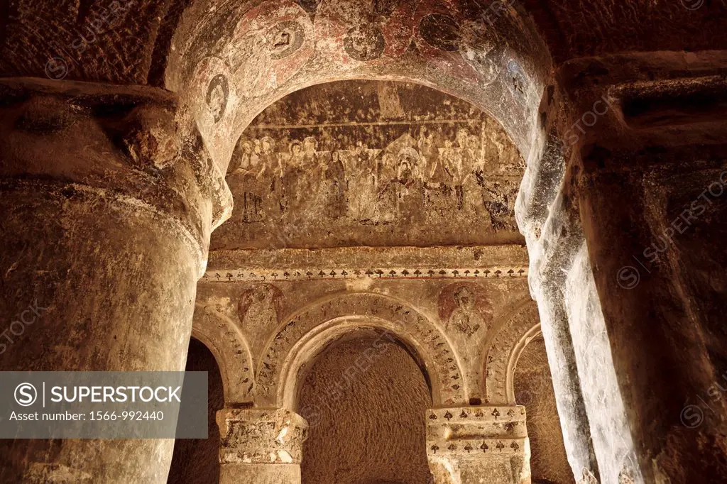 Selime Cathedral, Cappadocia, Central Anatolia, Turkey Asia