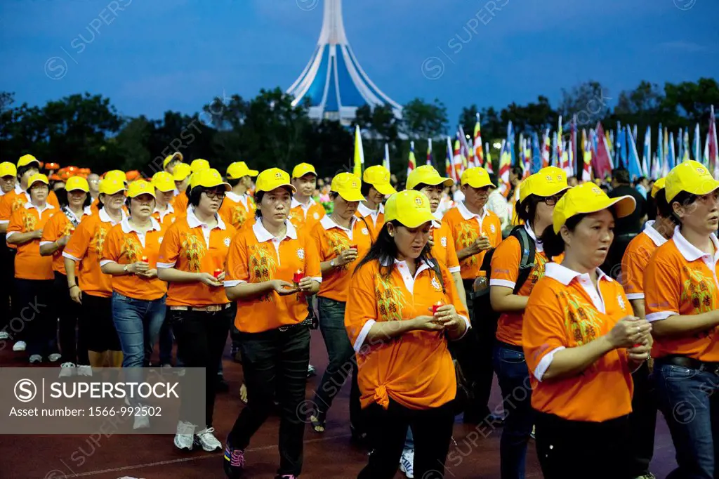 Wesak Day Celebration year 2012 in Kuching, Sarawak, Malaysia.