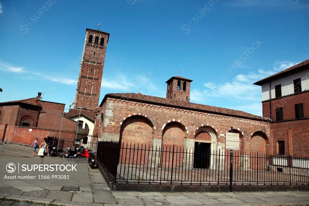 Church of St. Ambrose of Milan, Italy, Europe