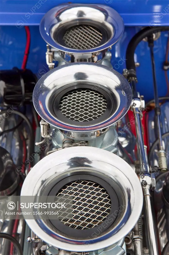 Carburetor air intakes-hot rod car tif