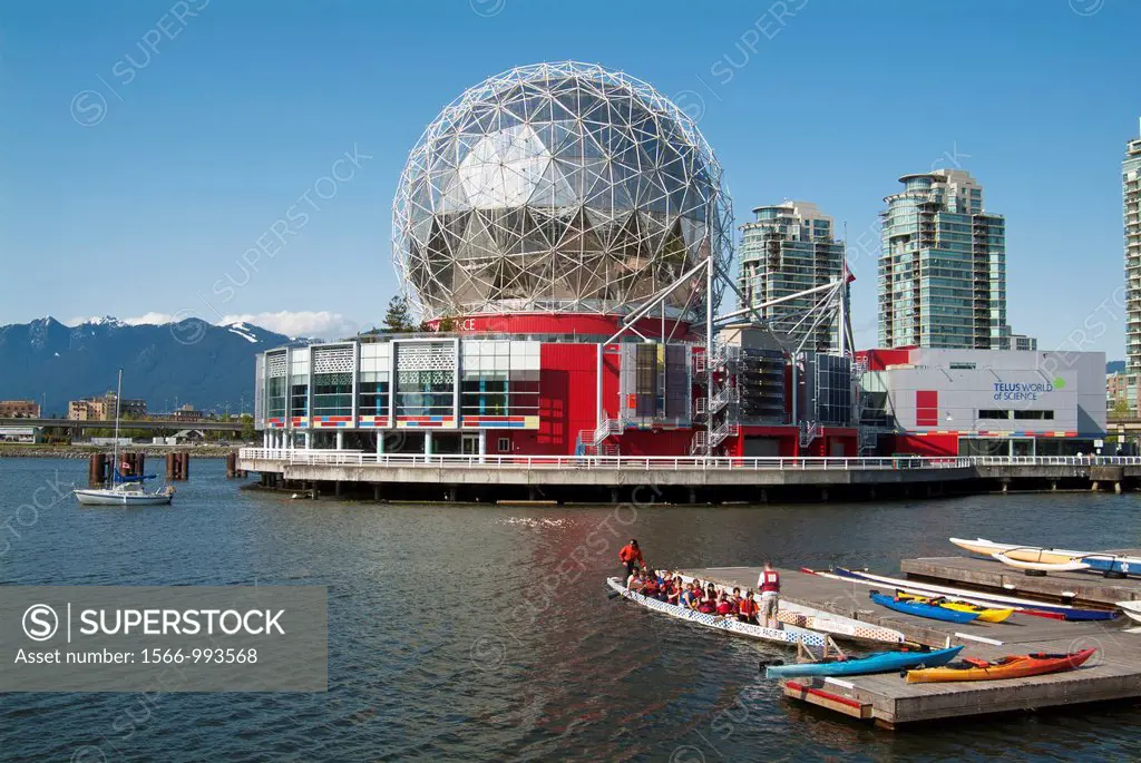 Telus World of Science, Vancouver, BC, Canada  The building was recently renovated