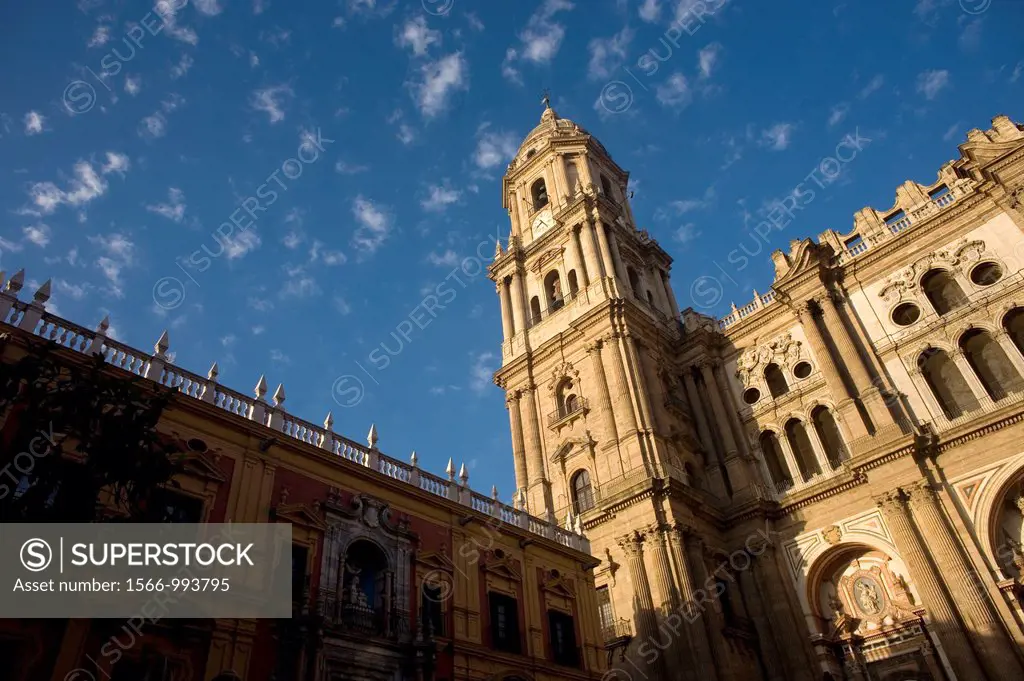 Cathedral of Malaga, Andalusia, Spain.