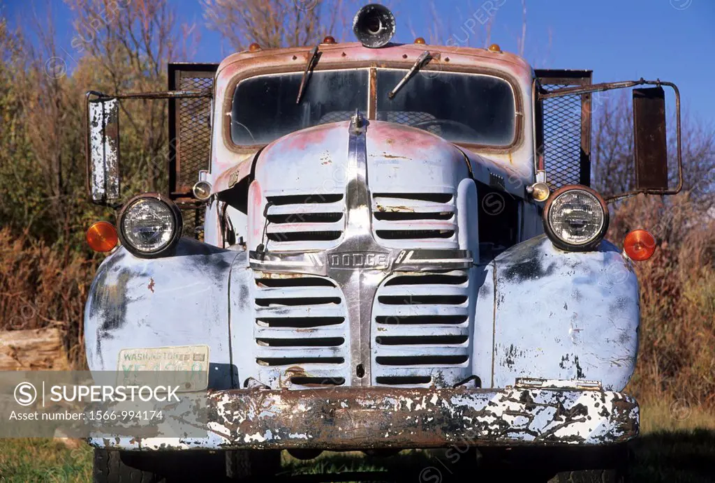 Antique Dodge truck, Central Washington Agricultural Museum, Union Gap, Washington