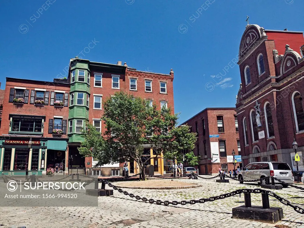 North square park claims to be the oldest public square in Boston and is across the street from the Paul Revere house Boston, Massachusetts  The Freed...
