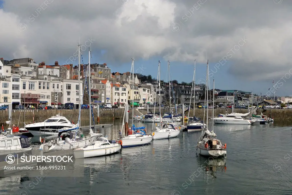 Saint Peter Port, Island of Guernsey, Bailiwick of Guernsey, British Crown dependency, English Channel, Atlantic Ocean, Europe