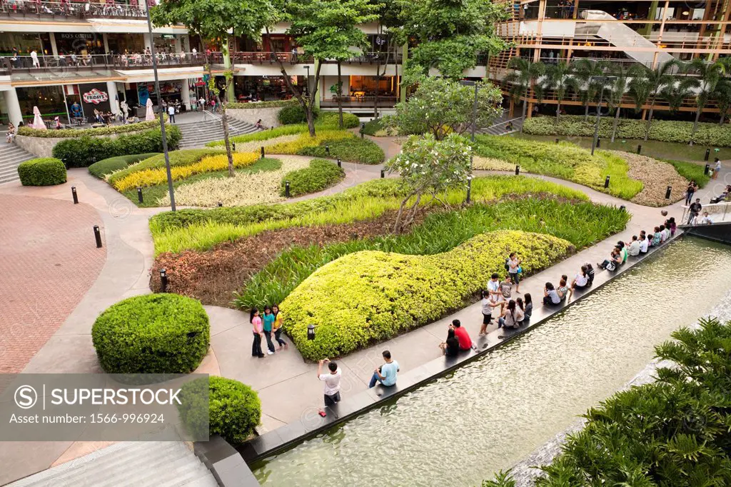 The Terraces at Ayala Center Cebu shopping mall, part of Cebu Business Park  Cebu City, Cebu, Visayas, Philippines