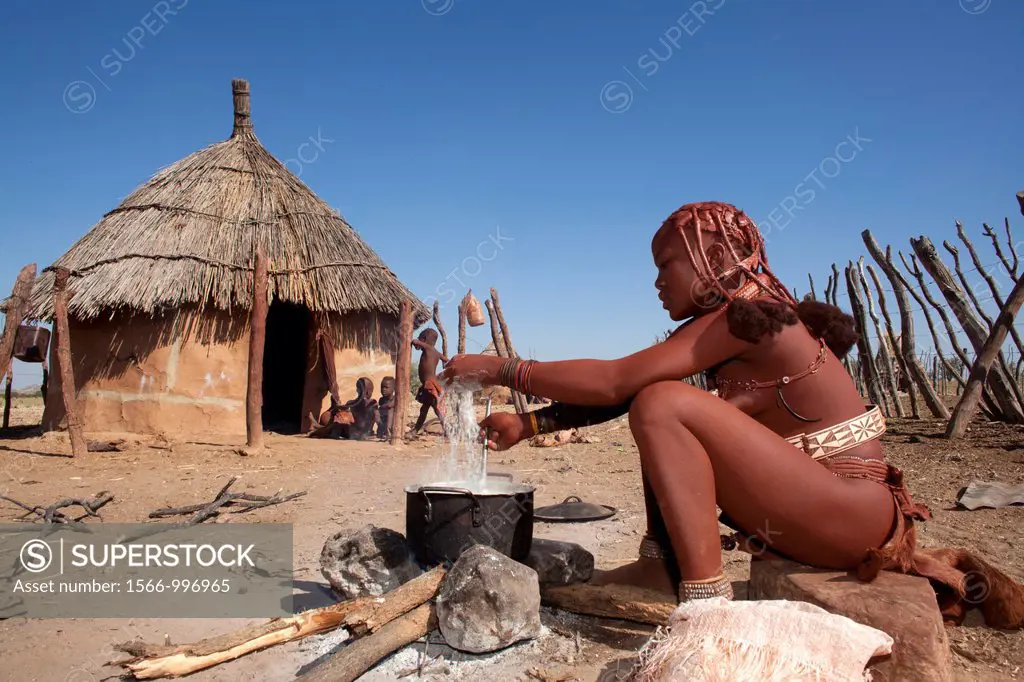 Himba tribe in Namibia
