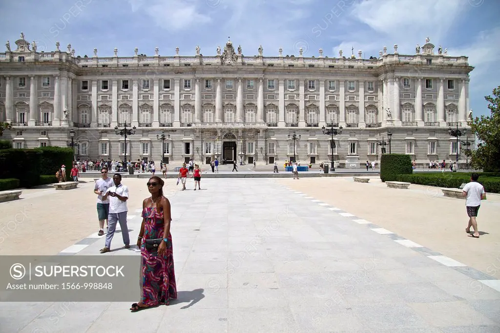 Palacio Real  The Royal Palace Madrid, Spain