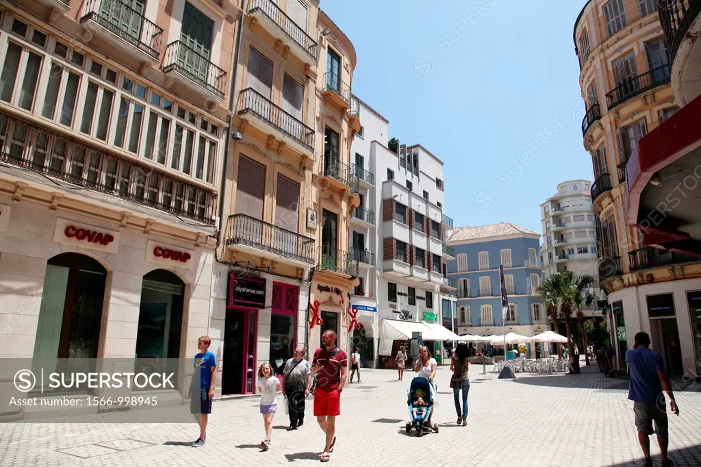 Street Granada, Province of Malaga, Andalucia, Spain