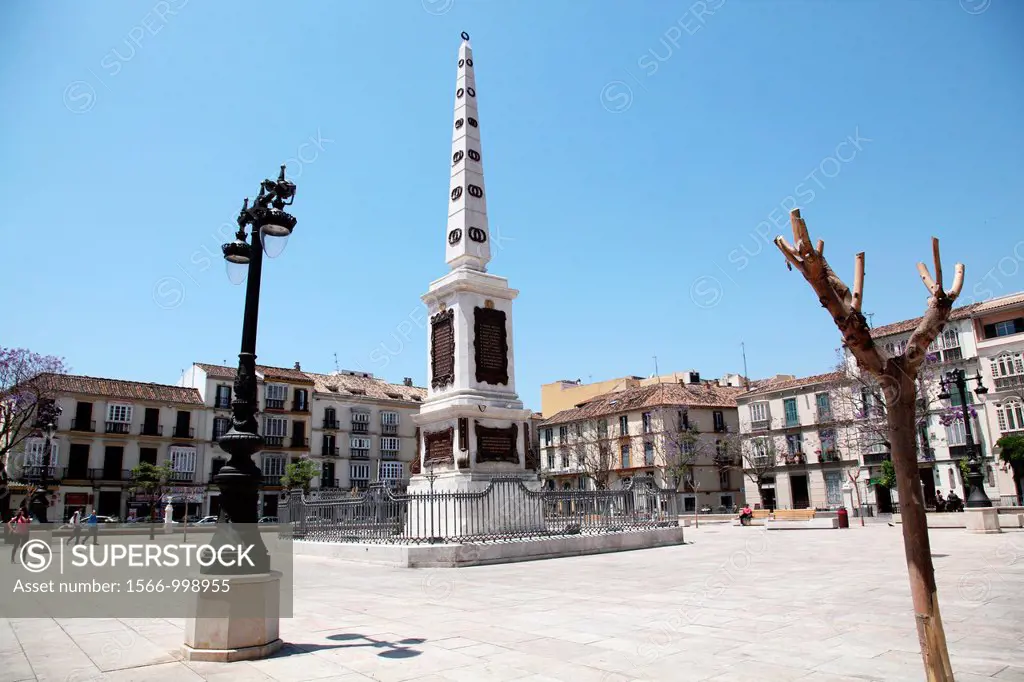 Plaza de la Merced, Malaga, Andalucia, Spain