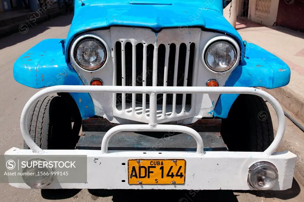 Old Jeep, Moron, Ciego de Avila, Cuba